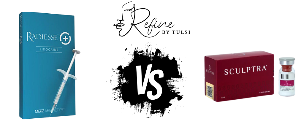 Hyperdilute Radiesse® vs Sculptra® at Refine by Tulsi Med Spa in Chicago