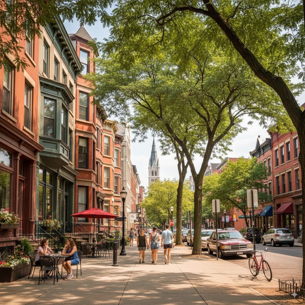 Historic Wells Street in Old Town, Chicago — near Refine by Tulsi med spa