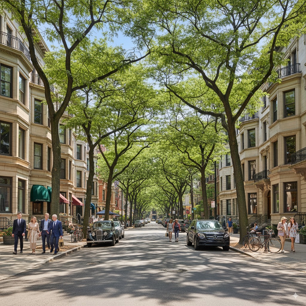 Gold Coast neighborhood near Oak Street in Chicago — close to Refine by Tulsi med spa