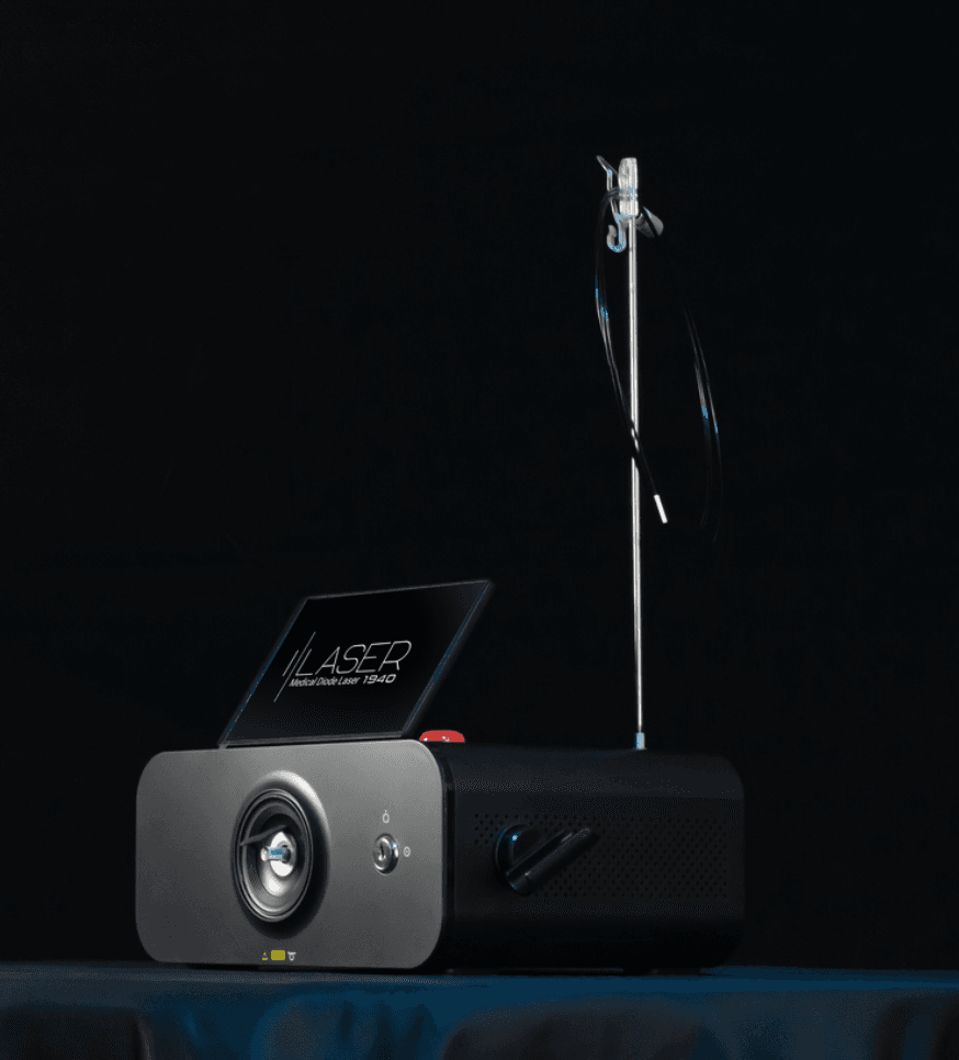 Non-surgical blepharoplasty laser eyelid lift with the iLaser 1940 at Refine by Tulsi in Chicago